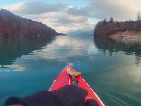 Feistritzer Stausee Hauptbecken