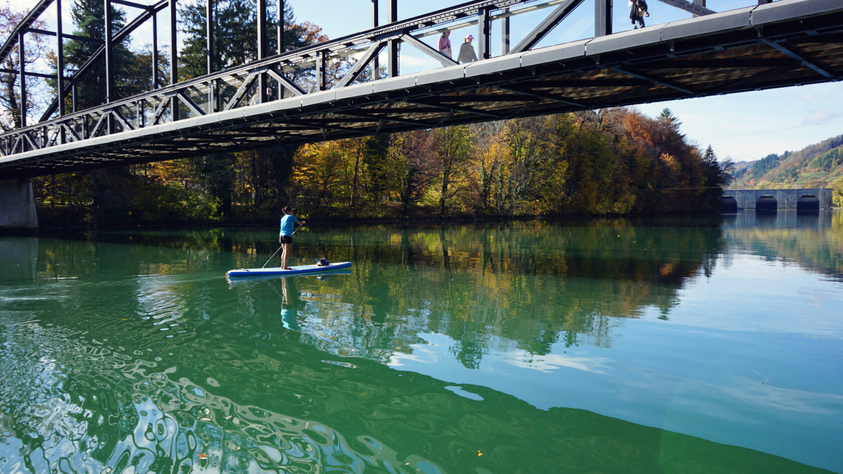 Maribor-Insel Umrundung